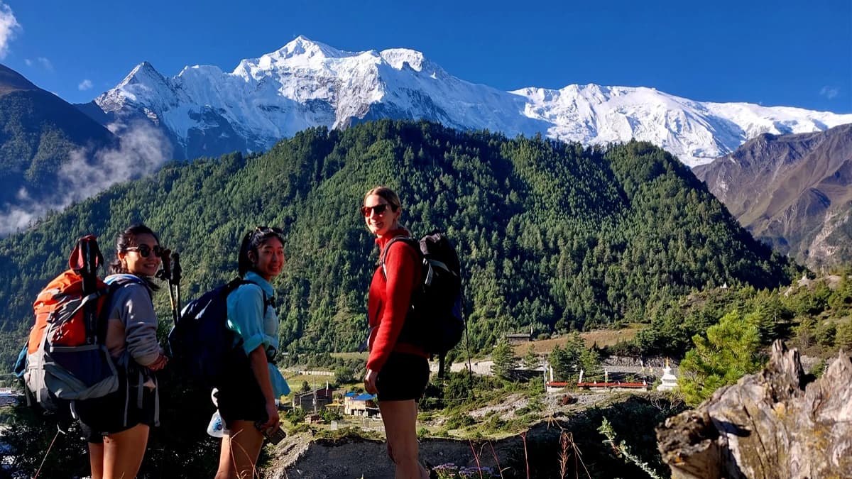 Manaslu and Annapurna Circuit Trek