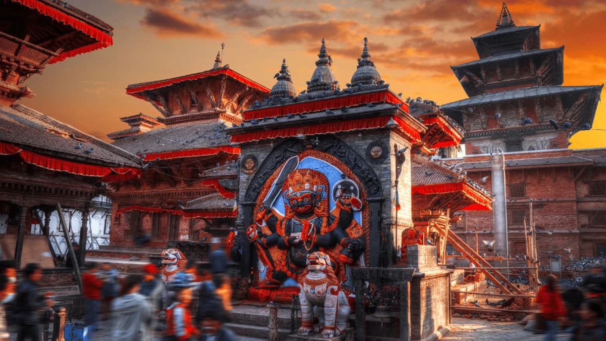 Kathmandu Durbar Square and Swayambhunath Tour