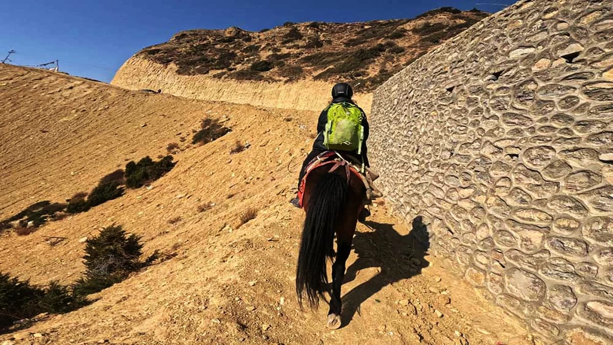 Lower Mustang Horse Riding Tour