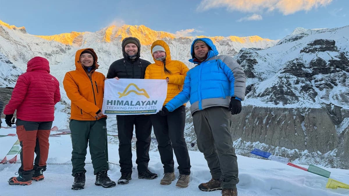 Annapurna Base Camp Trek return by Heli