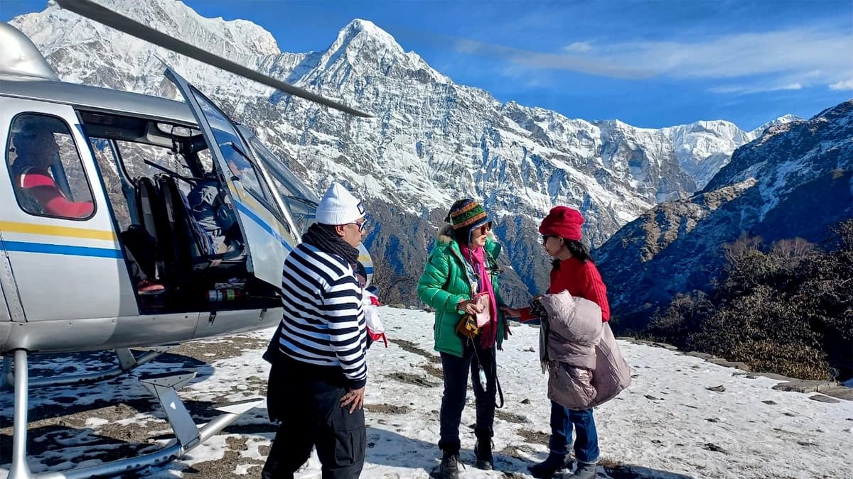 Mardi Himal Heli Tour