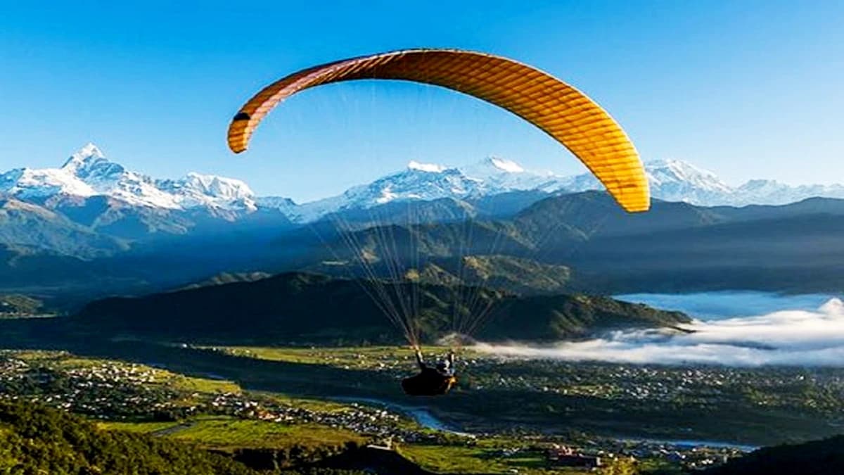 Paragliding in Pokhara