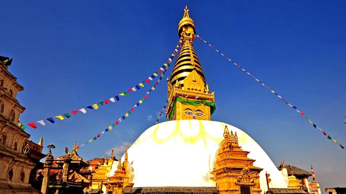 Kathmandu Durbar Square and Swayambhunath Tour