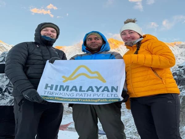 Annapurna Base Trek Back Pokhara By Heli