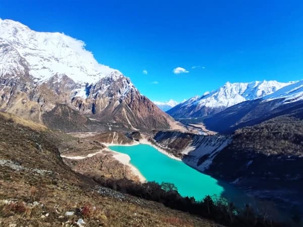 Birendra Lake View From Maanslu Base Camp 1