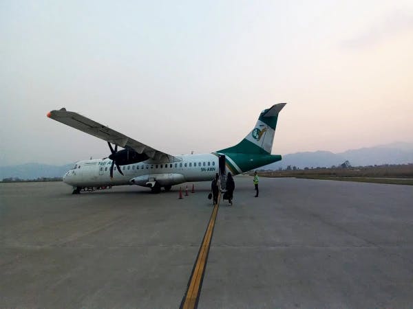 Flight Ktm Pokhara 2