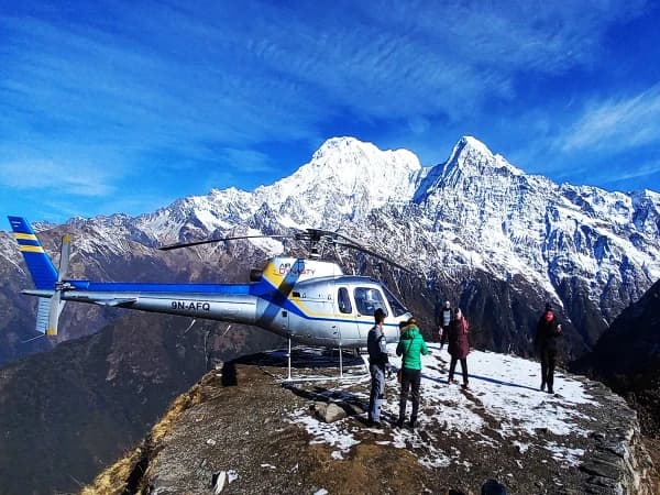 Mardi Himal Heli Tour In Nepal